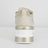 Immagine di SLIP ON BEIGE CON ZEPPA,  STRASS E  ZIP LATERALE