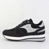 Immagine di NAVY SAIL - FLASH CVS - Sneakers nera con fondo alto