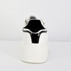 Immagine di SNEAKERS BIANCA CON PLATFORM, PATCH NERO E LACCI FRONTALI