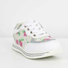 Immagine di LE DIVINE - Sneakers bassa con glitter e fiori