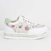 Immagine di LE DIVINE - Sneakers bassa con glitter e fiori