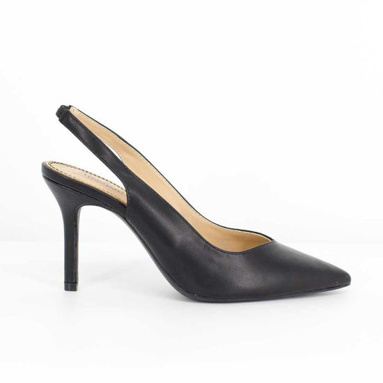 Immagine di MISS GLOBO - Décolleté slingback con sottopiede in VERA PELLE e tacco 9,5CM