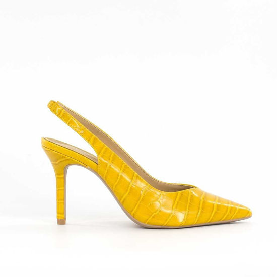 Immagine di MISS GLOBO - Décolleté slingback cocco con sottopiede in VERA PELLE e tacco 9,5CM