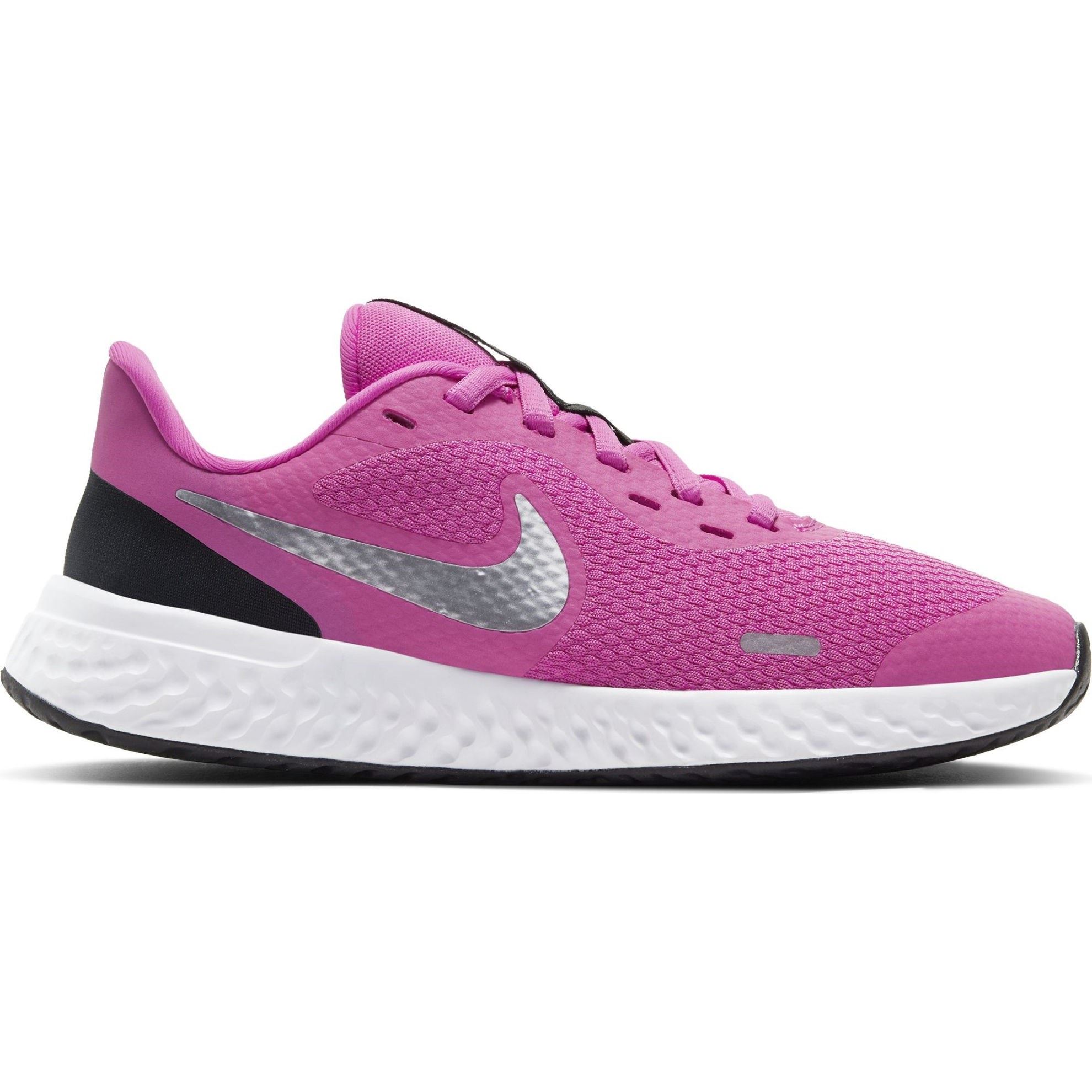 nike silver fuxia