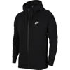 Immagine di NIKE - JACKET C/CAPP.NSW CLUB HD FZ JSY BLK-WHT