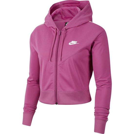 Immagine di NIKE - JACKET C/CAPP.NSW HRTG HD FZ FUXIA-WHITE