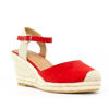 Immagine di VANILLA PUNK- Espadrillas con cinturino alla caviglia, zeppa 8cm