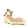 Immagine di VANILLA PUNK- Espadrillas con cinturino alla caviglia, zeppa 8cm