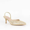 Immagine di MISS GLOBO - Décolleté slingback con scollo a V, tacco 6cm MADE IN ITALY