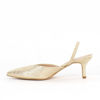 Immagine di MISS GLOBO - Décolleté slingback con scollo a V, tacco 6cm MADE IN ITALY