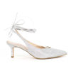 Immagine di MISS GLOBO - Décolleté  lace up con scollo a V, tacco 6cm MADE IN ITALY