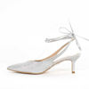 Immagine di MISS GLOBO - Décolleté  lace up con scollo a V, tacco 6cm MADE IN ITALY