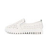 Immagine di PEPITA REI- Slip-on platform traforate con strass in VERA PELLE