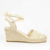 Immagine di VANILLA PUNK- Espadrillas in pizzo lace up, zeppa 8CM