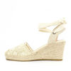 Immagine di VANILLA PUNK- Espadrillas in pizzo lace up, zeppa 8CM