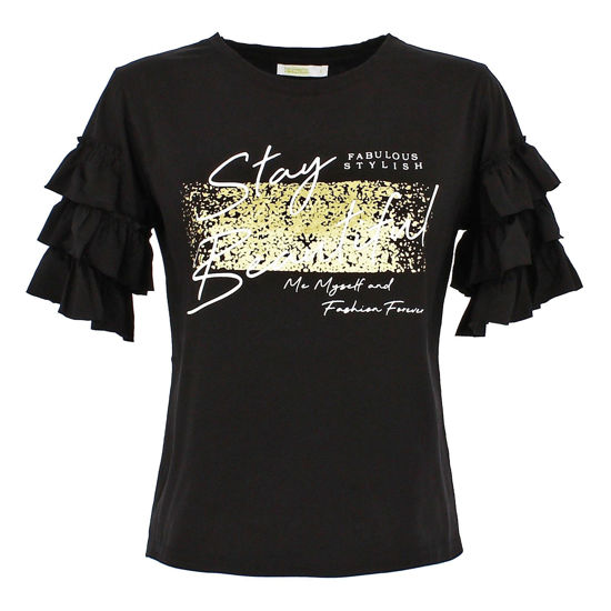Immagine di BACHATA - TSHIRT MM ROUGE+STAY