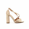 Immagine di MISS GLOBO- Sandalo in glitter con sottopiede in VERA PELLE, tacco 10,7CM