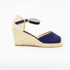 Immagine di VANILLA PUNK- Espadrillas con cinturino alla caviglia, zeppa 8CM
