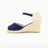 Immagine di VANILLA PUNK- Espadrillas con cinturino alla caviglia, zeppa 8CM