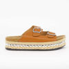 Immagine di MY JEWELS- Ciabatta platform doppia fibbia, zeppa 5CM