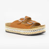 Immagine di MY JEWELS- Ciabatta platform doppia fibbia, zeppa 5CM