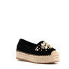 Immagine di VANILLA PUNK- Espadrillas flatform con conchiglie e strass