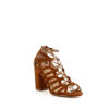 Immagine di MISS GLOBO- Sandalo lace up con sottopiede in VERA PELLE e tacco 9CM
