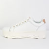 Immagine di SNEAKERS BIANCA CON PLATFORM E LACCI FRONTALI