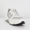Immagine di ROXY ROSE - Sneakers bianca in pelle "made in italy" con fondo alto