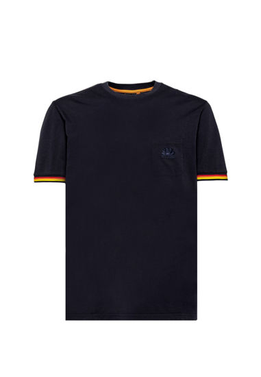 Immagine di SUNDEK - T-SHIRT MM FINN VINTAGE NAVY