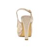 Immagine di DIVAS- Décolleté spuntata slingback effetto pizzo con strass e lurex, tacco 11,5CM