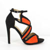 Immagine di MISS GLOBO - Sandalo bicolor con sottopiede in VERA PELLE, tacco 11,5cm