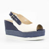 Immagine di DIVAS - Sandalo open toe con zeppa 9,5cm