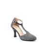 Immagine di LOVE TO DANCE- Décolleté da ballo glitter con sottopiede in VERA PELLE, MADE IN ITALY, tacco 8CM