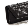 Immagine di DIVAS- Pochette lurex con strass su patta