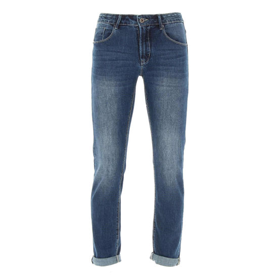 Immagine di FRANKIE MALONE - JEANS 5 TASCHE BLU MEDIO