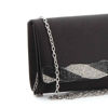 Immagine di MISS GLOBO- Pochette piccola con treccia strass su patta