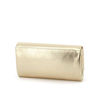 Immagine di MISS GLOBO- Pochette effetto metallizzato con treccia strass su patta