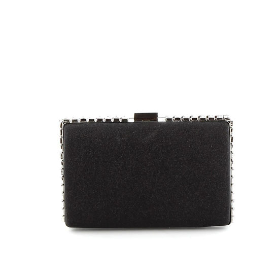 Immagine di DIVAS- Clutch lurex con bordo e chiusura gioiello