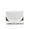 Immagine di DIVAS- Pochette effetto metalizzato e strass con patta lurex