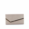 Immagine di DIVAS- Pochette lurex con bordo in metallo su patta