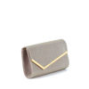 Immagine di DIVAS- Pochette lurex con bordo in metallo su patta