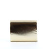 Immagine di DIVAS- Pochette effetto metallizzato con patta lurex e strass