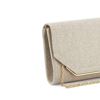 Immagine di DIVAS- Pochette lurex con bordo metallico a chiusura