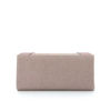 Immagine di DIVAS- Pochette lurex con fasce diagonali e strass su patta