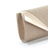 Immagine di DIVAS- Pochette lurex con fasce diagonali e strass su patta
