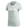 Immagine di ADIDAS - T-SHIRT MM LIN SLIM GREEN-WHITE