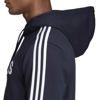 Immagine di Felpa con cappuccio Essentials 3-Stripes Pullover legend ink/white