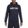Immagine di Felpa con cappuccio Essentials 3-Stripes Pullover legend ink/white