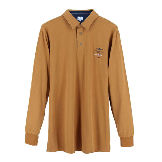 Immagine di BLUE LEMON - OVER POLO MANICA LUNGA JERSEY AEROFIGHTER